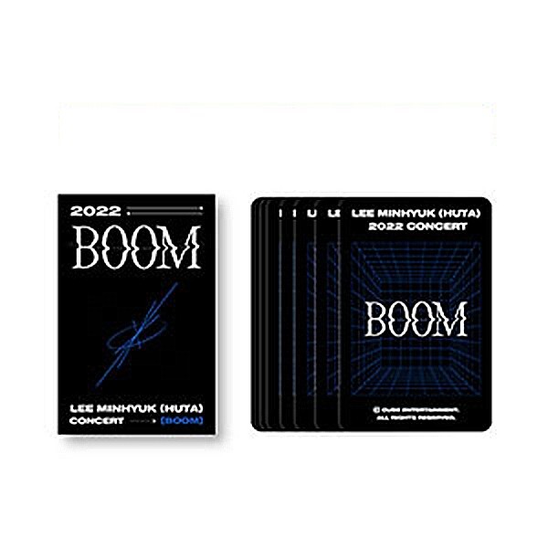 BTOB LEE MINHYUK HUTA [BOOM] PHOTO CARD SET 8 Photo Card K