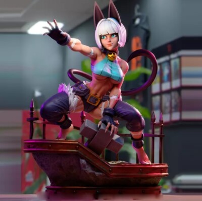 1/4 Resin Model H/ 38cm Ms. Fortune 3D Printed Model Unassembled Unpainted