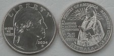 USA American Women Quarter Zitkala-Sa 2024 D unz.