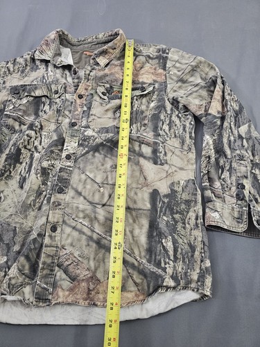 🔥Mossy Oak Game Winner Button Up Camo Camouflage Shirt XL🔥 - Picture 7 of 8