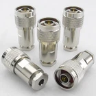 5pcs N Type Male Plug for RG58 RG223 LMR195, Clamp Type Compression Connector