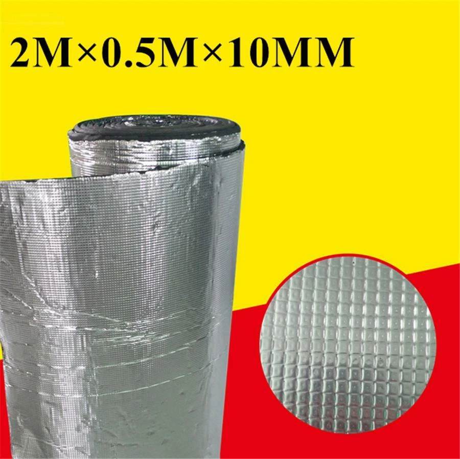 Almohadilla amortiguadora de calor de aislamiento para capó de motor de automóvil alfombra cortafuegos insonorizada de algodón Foto 4 de 4