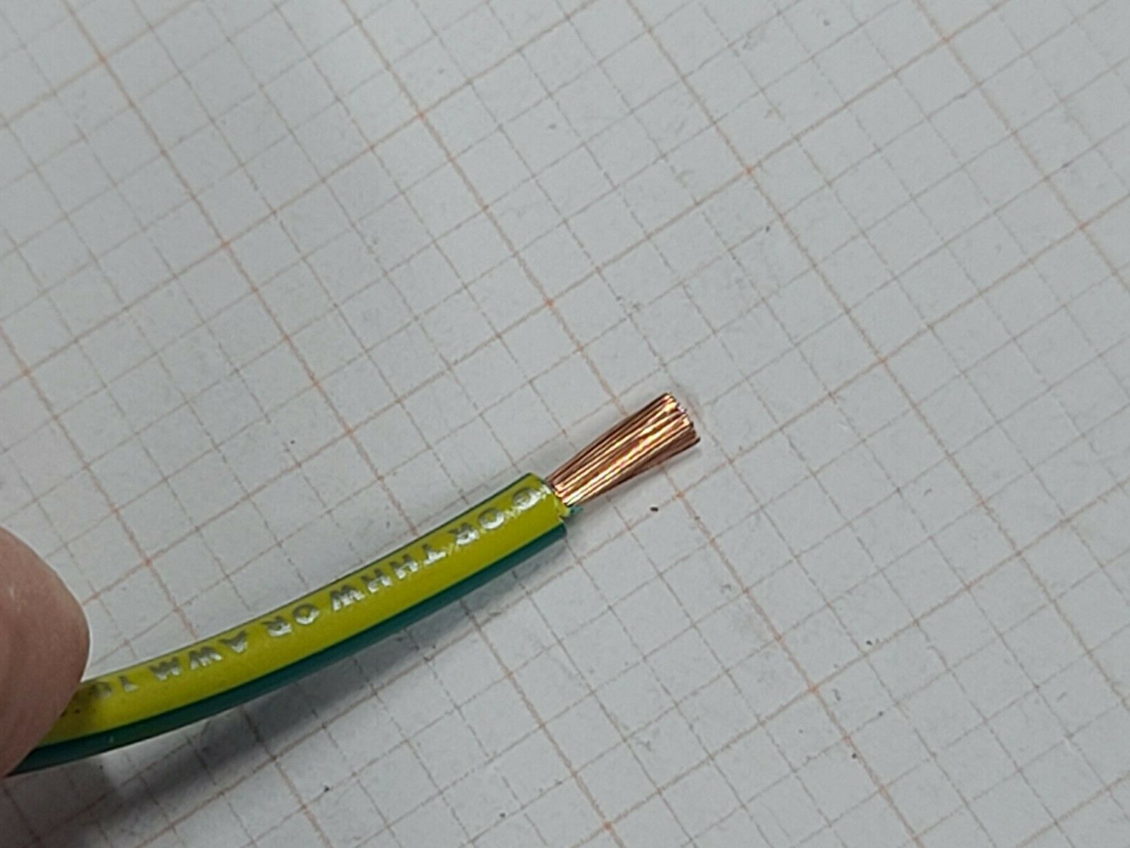 Câble électrique Atlas Wire #10 AWG - Cuivre Nu Toronné - 50 Pieds Vert/jaune - Isolation PVC 600V