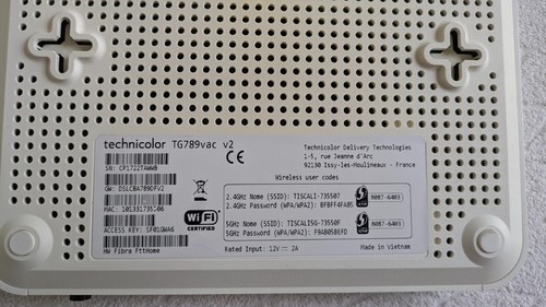 router Tiscali Technicolor TG789vac Thomson TG585 v8 - Bild 4 von 7