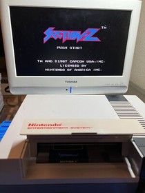 Nintendo NES Console System Bundle 10 Games NEW PINS Mario, Super C Contra, Dr M