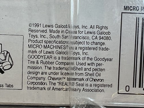 Vintage Rare 1991 Galoob Micro Machines Highway Patrol Adventures Collection #3 - Picture 6 of 9