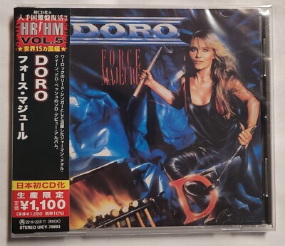 Doro Force Majeure CD new Japan reissue