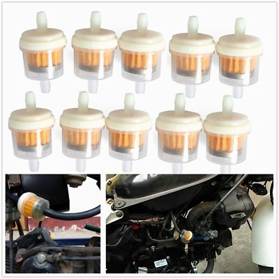 Filtri Per Carburante Inline Gas Oil Fuel Filter Petrol 1/4'' 5/16'' Pipe Lines For Pompa Filtro - Foto 13