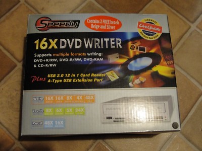 SPEEDY 16xDVD BRENNER PLUS 12 in 1 KARTENLESER