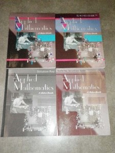 Abeka Applied Mathematics Student Workbook Teacher Ed Test Quiz Key