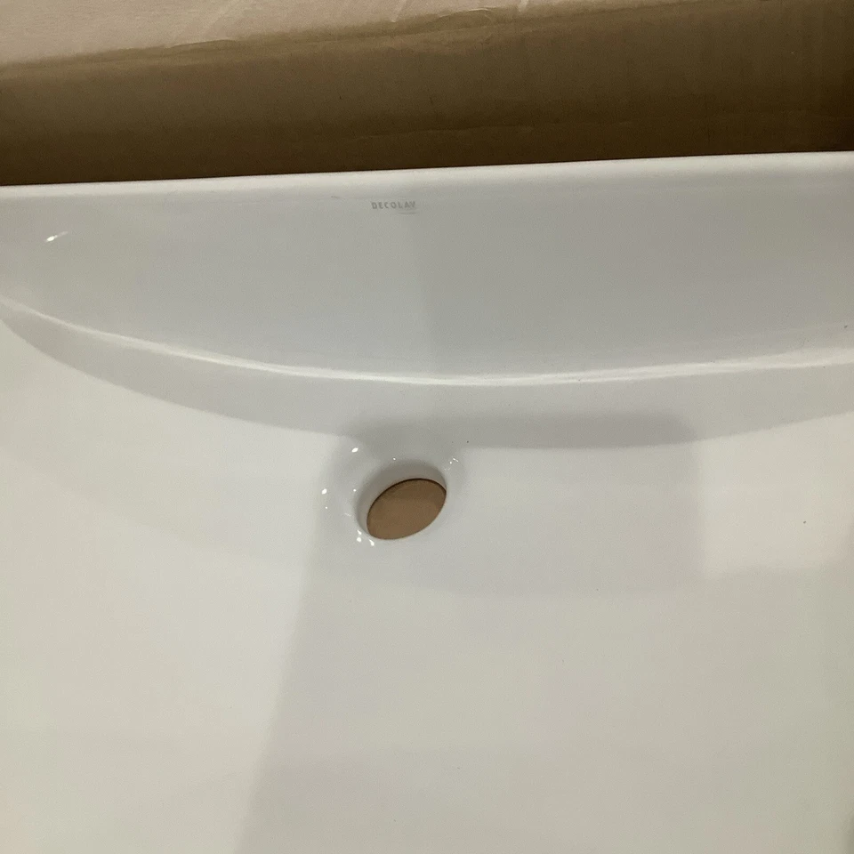 Раковина для ванной Decolav НАД ПРИЛАВКОМ белый стекловидный фарфор 1445-CWH Y6 - Изображение 4 из 4