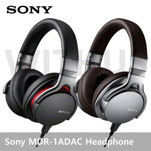 Sony MDR-1ADAC Premium Hi-Res Stereo Built-in DAC Headphones with Pouch /  Fedex | eBay