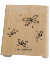 Stampin Up Rubber Stamp Butterflies Butterfly Flying Spring Card Making Nature