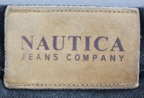 Vintage Nautica Jeans Easy Fit Black 100% Cotton 5 Pocket Size 38x32 (Msr 37x31) - Picture 12 of 12