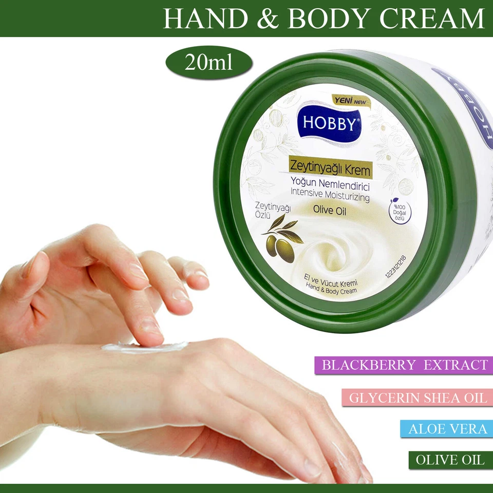 Olivenöl Shea Öl Aloe Vera Hand Körpercreme Hobby feuchtigkeitsspendende Intensivpflegecreme