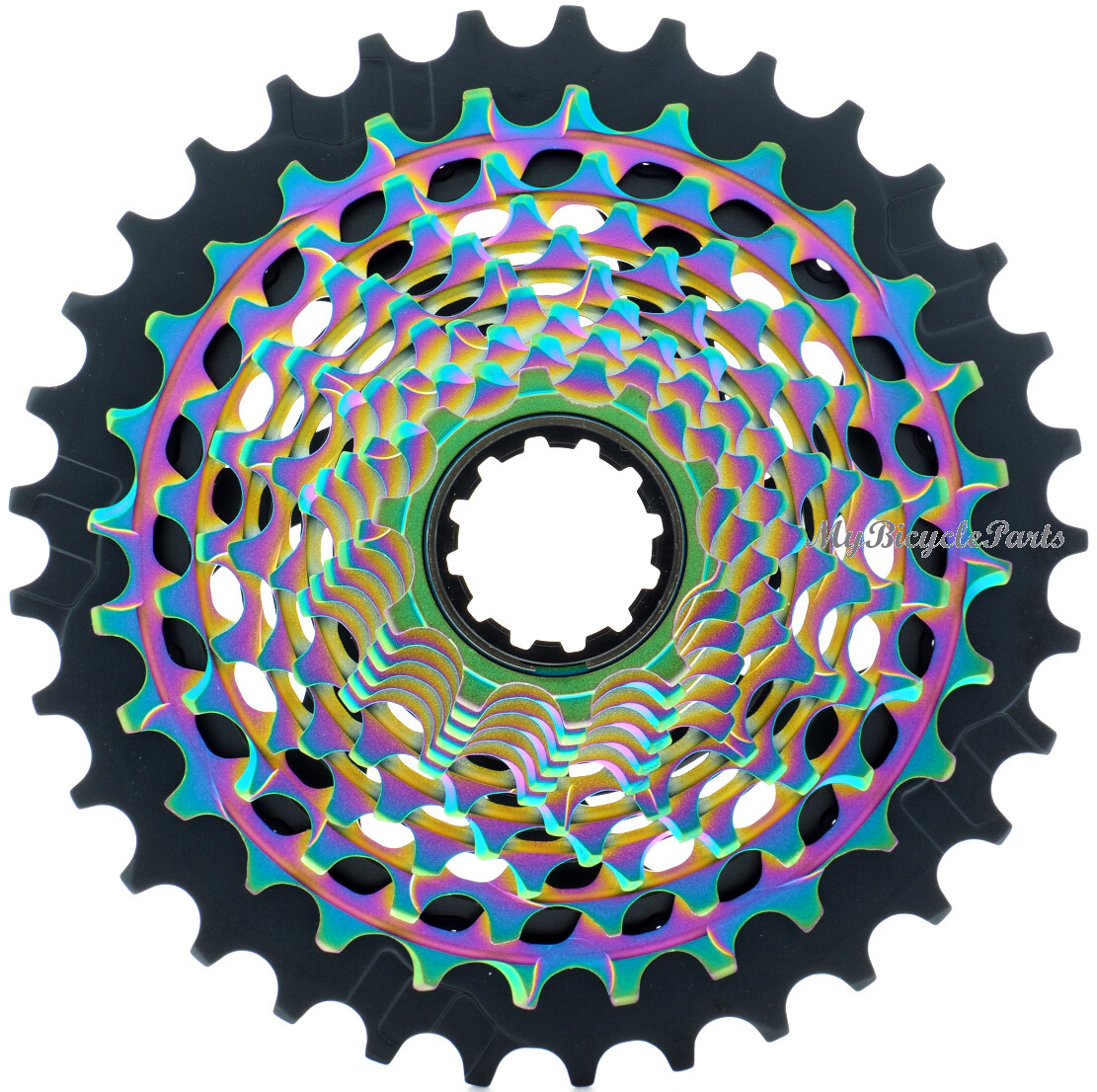 Sram Red XG-1290 D1 12 Speed Cassette (10-33T) Rainbow Sram Red XG-1290 D1 12 Speed Cassette (10-33T) Rainbow
