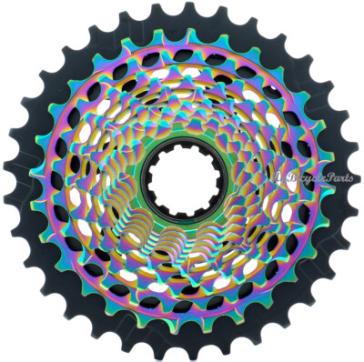 SRAMスプロケットXG-1299 RAINBOW 10-50 12S SRAM XG-1299 Eagle Cassette, 12 speed, 10-52t, Rainbow - Two