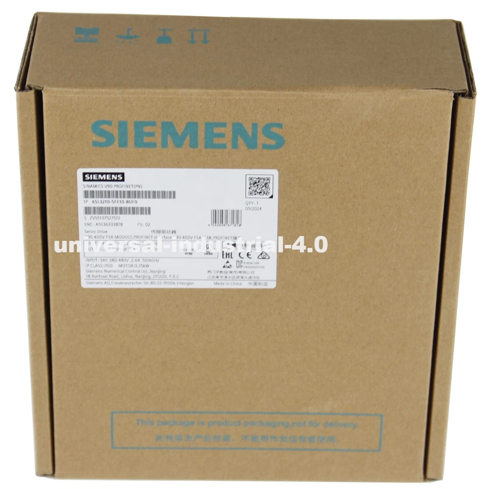 NEW Siemens 6SL3210-5FE10-8UF0 6SL3210-5FE10-8UF0 - Image 2 of 4