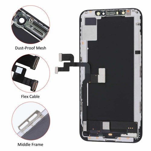 Remplacement compatible numériseur écran LCD iPhone 11 XS Max XR X NEUF - Photo 3 sur 7