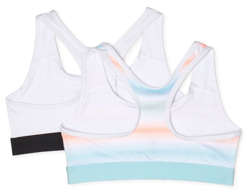 Athletic Works Girls Sport Bras 2 Pack Multicolor Size 32 new - Picture 2 of 7
