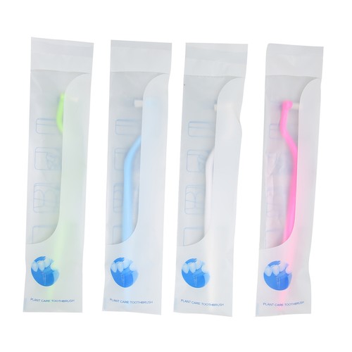 Compact Tuft Einbüschelbürste Zahnbürste Mit Rundem Bürstenkopf Interdental - Picture 11 of 11