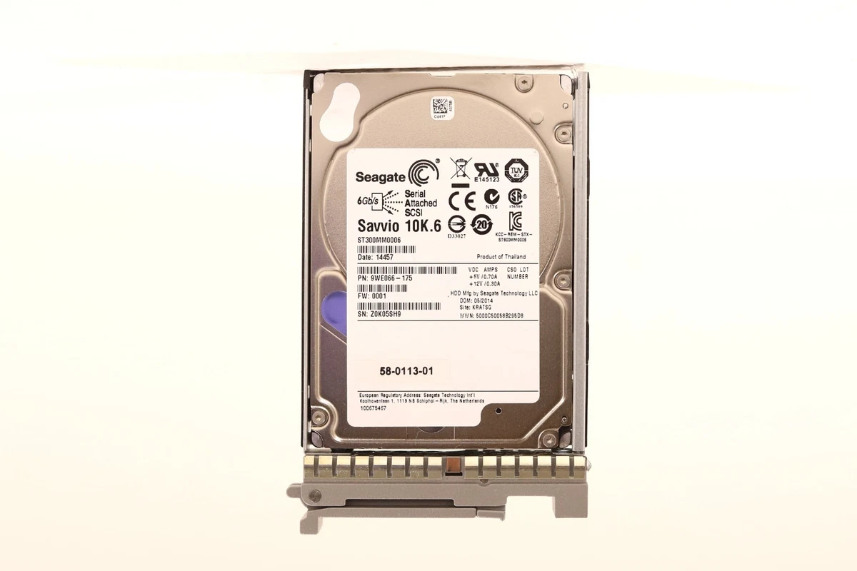 Disco Rígido Seagate, SAS 6GB/s, 300GB, 10000Rpm, ST9300603SS - Cinco TI