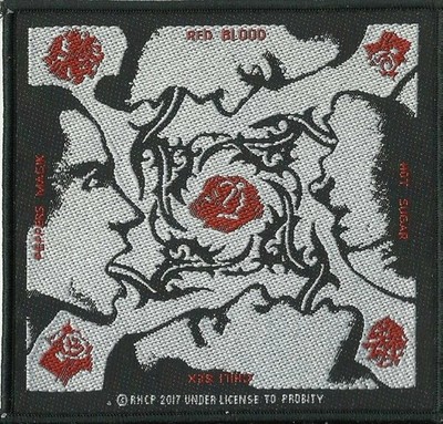RED HOT CHILI PEPPERS blood sugar sex magic 2017 WOVEN SEW ON PATCH RHCP