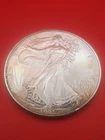 1993 American Silver Eagle 1 Ounce Brilliant Uncirculated With Light Toning