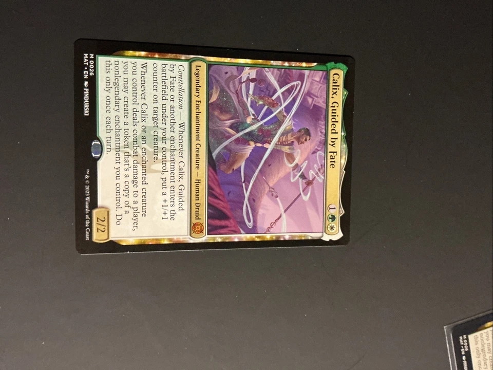 1x Calix Guided By Fate March Of The Machine Aftermath NM Mtg - Image 3 of 3
