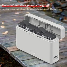 For Insta360 Ace / Ace Pro/ Ace Pro 2 Sports Camera Battery Charger Storage Case