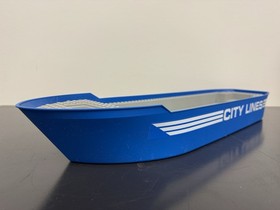 LEGO 7994 City Harbor 74x18x7 Boat Hull 57789-001 & Boat Deck 57785-001