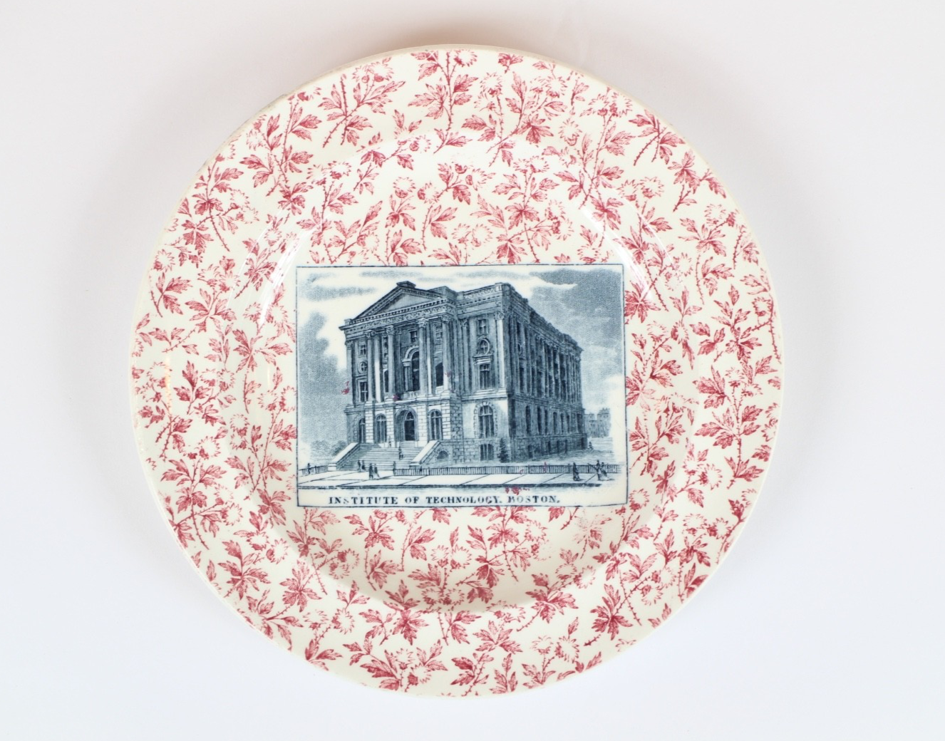 Rare 19th Century MIT Institute of Technology Boston Wedgwood Plate | eBay