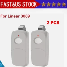 2pcs For Linear 3089 Garage Door Opener Remote 308911 MCS308911 10 dip 300/mhz