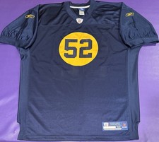 Authentic Clay Matthews #52 Green Bay Packers 1929 Throwback Reebok Jersey 52