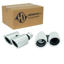 DIEDERICHS TUNING 270mm 65mm ENDROHRBLENDE passend für PORSCHE PANAMERA