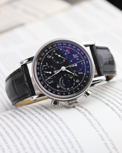 CHRONOSWISS Lunar Ch7523 Chronograph Moonphase Automatic Men's Watch