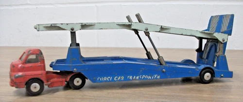 Vintage CORGI Major No.1101 Bedford Carrimore Car Transporter