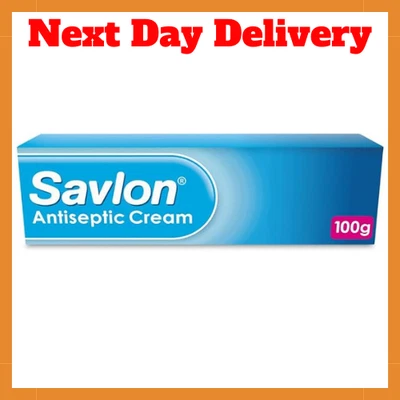 BRANDED Savlon Antiseptic Cream 100 g, Help Prevent Infection