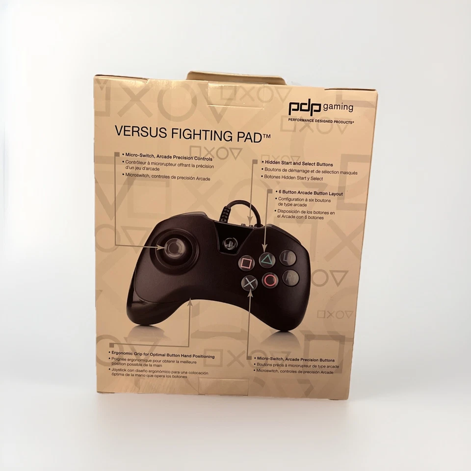 PDP Versus Controller Fight Pad - PS3 (Playstation 3) Brand New Genuine Licensed - Image 4 of 4