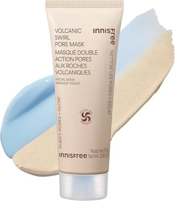 innisfree Volcanic Swirl Exfoliating Pore Mask NEW NIB fullsize 110 g 3.88 oz