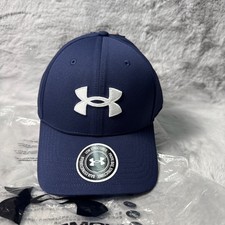 Gorra Under Armour Azul XL-2XL Ajuste Libre Entrenamiento Rendimiento Ligera
