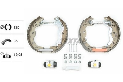 TEXTAR Bremsbackensatz Hinterachse u.a. für FIAT, SUZUKI