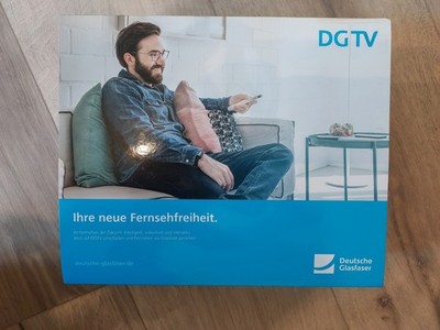 Sagemcom DIW362 UHD BrightBlue (DG TV) Receiver   Neu und unbenutzt  Set-Top-Box