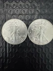 Lot of Two (2) American Silver Eagles 2007 & 2011