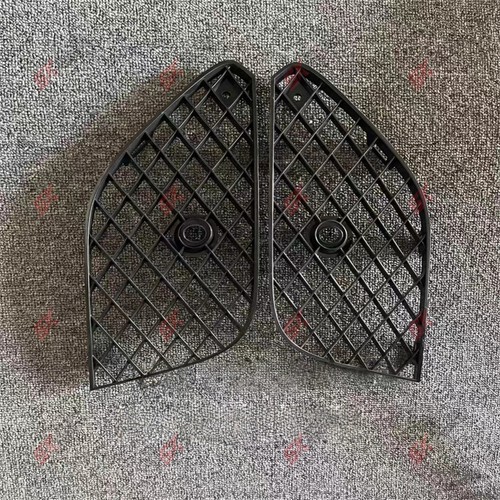 ABS Chrome/Black Front Bumper Grille Mesh Trim For Bentley Continental GT 16-18 - Picture 33 of 42