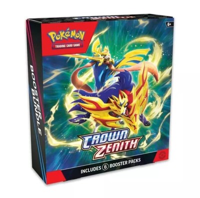 Pokemon TCG Crown Zenith Booster Bundle Shipped Fast