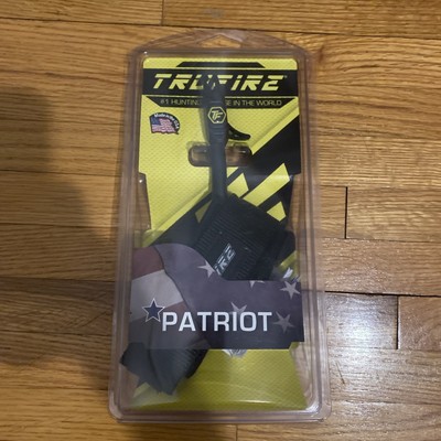 Tru-Fire Patriot Bow Release Hook-&-Loop Fastener Wrist Strap Black