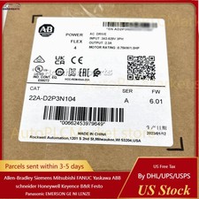 AB 22A-D2P3N104 PowerFlex 4 0.75 kW 1 HP AC Drive New Factory Sealed US Free Tax