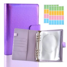 Knitting Needle Case Set Circular Purple