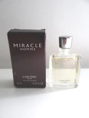 MINIATURE LÂNCÖME MÏRÂCLE HOMME EAU DE TOILETTE 5ML FULL